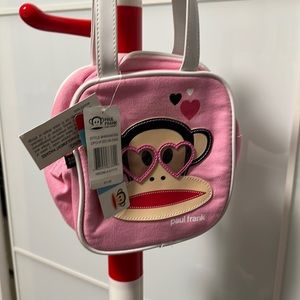 Y2K Paul Frank Pink Julius Monkey with Heart Glasses Handbag